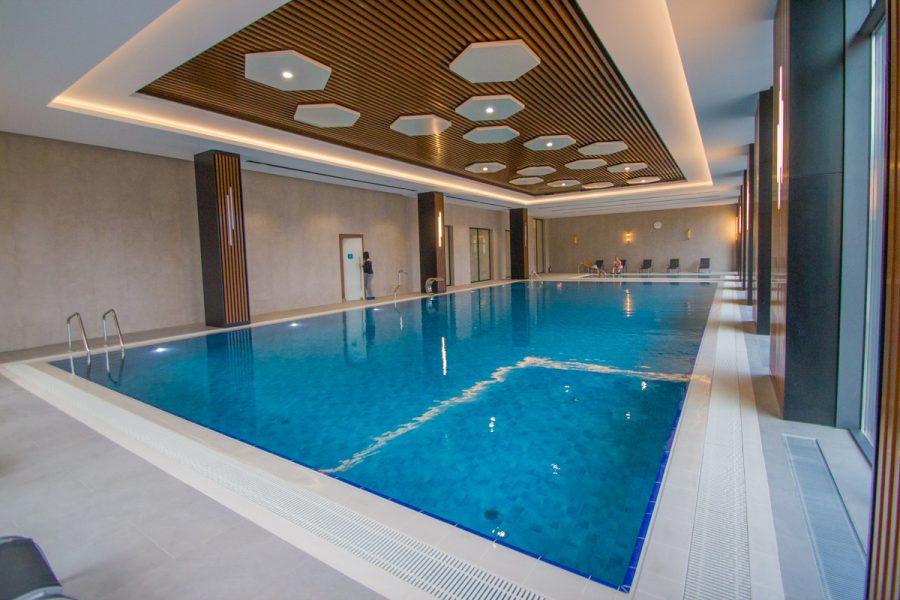 Бассейн в санатории Источник в городе Железноводске - фотография