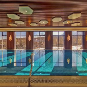 Бассейн в санатории Источник в городе Железноводске - фотография