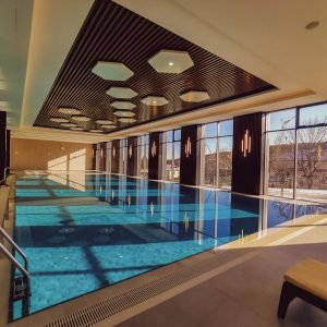 Бассейн в санатории Источник в городе Железноводске - фотография