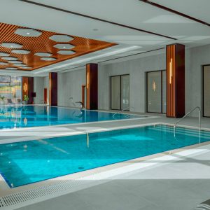 Бассейн в санатории Источник в городе Железноводске - фотография