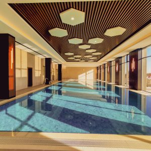 Бассейн в санатории Источник в городе Железноводске - фотография