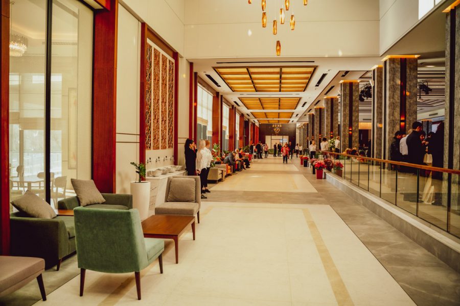 Холл в санатории Источник в городе Железноводске - фотография