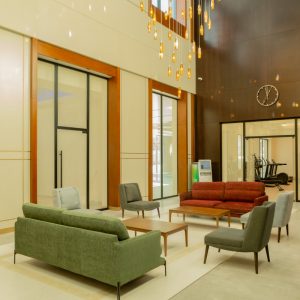 Холл в санатории Источник в городе Железноводске - фотография