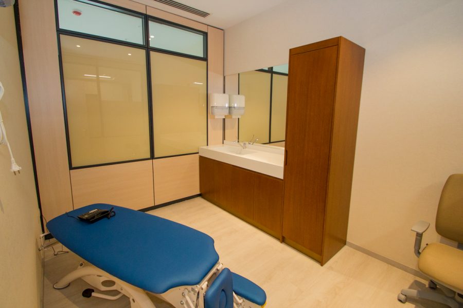 Кабинет массажа в санатории Источник в городе Железноводске - фотография