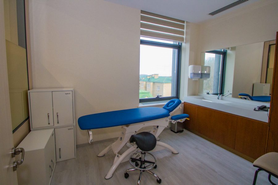 Кабинет массажа в санатории Источник в городе Железноводске - фотография