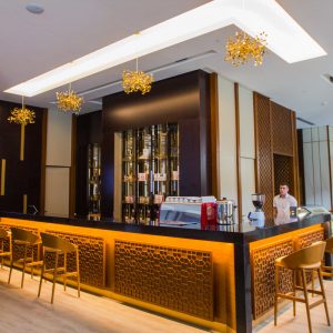 Лобби бар Звездное небо в санатории Источник в городе Железноводске - фотография