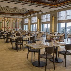 Ресторан Бон Аппетит в санатории Источник в городе Железноводске - фотография