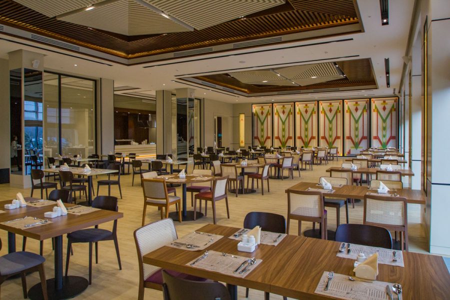 Ресторан Бон Аппетит в санатории Источник в городе Железноводске - фотография