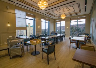 Ресторан Бон Аппетит в санатории Источник в городе Железноводске - фотография