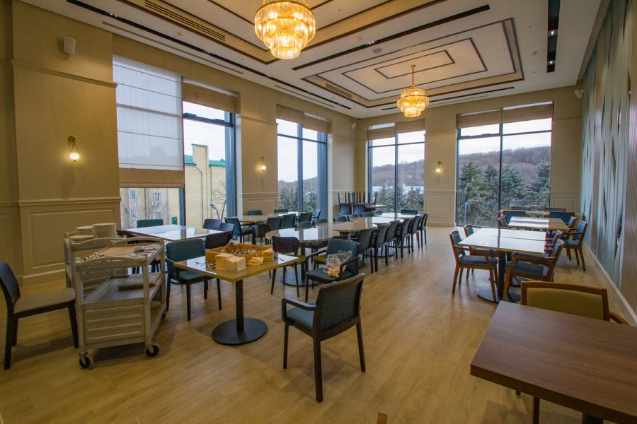 Ресторан Бон Аппетит в санатории Источник в городе Железноводске - фотография