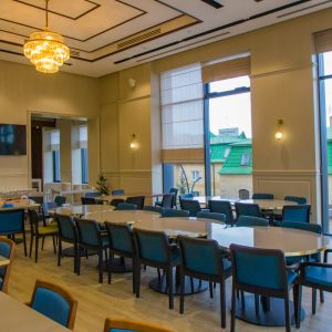 Ресторан Бон Аппетит в санатории Источник в городе Железноводске - фотография