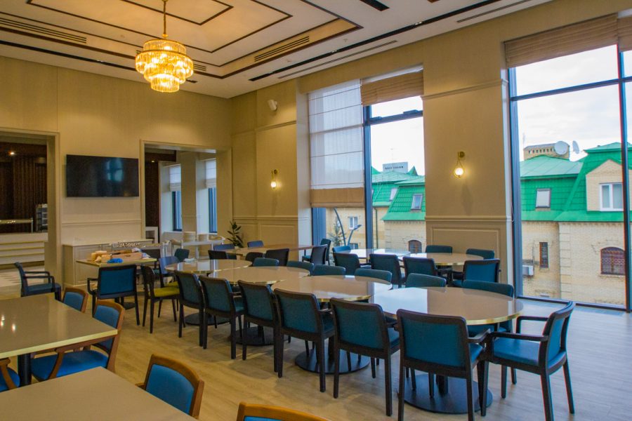 Ресторан Бон Аппетит в санатории Источник в городе Железноводске - фотография