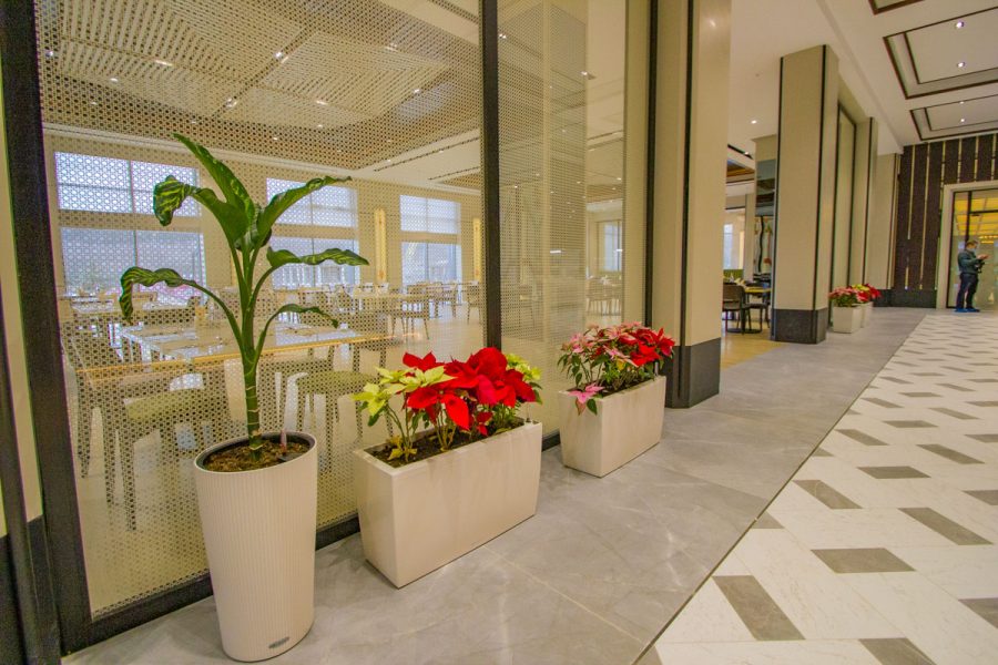 Ресторан Бон Аппетит в санатории Источник в городе Железноводске - фотография