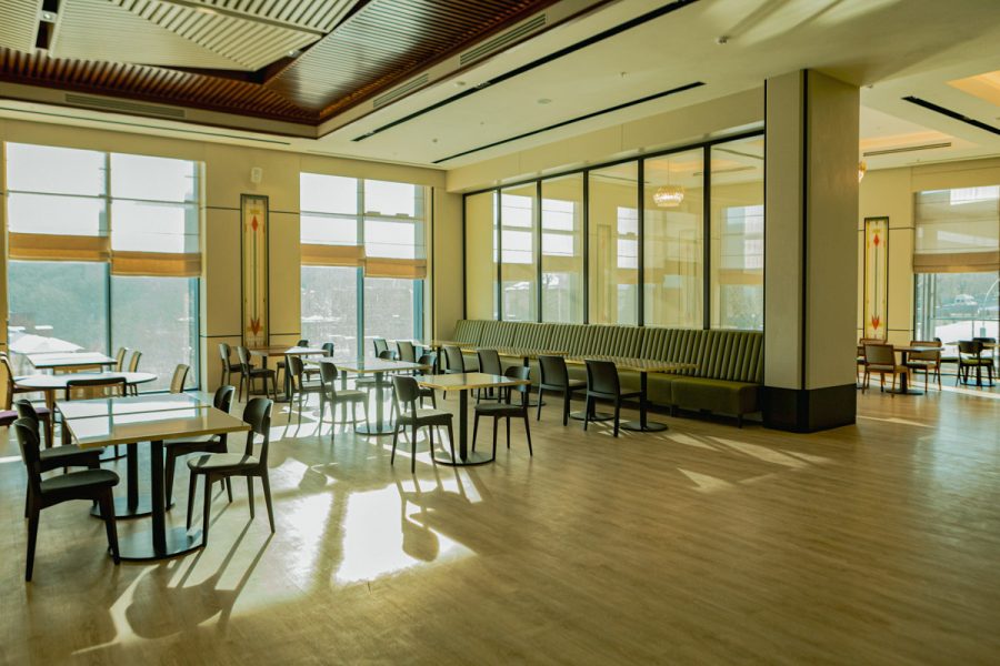 Ресторан Бон Аппетит в санатории Источник в городе Железноводске - фотография