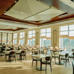 Ресторан Бон Аппетит в санатории Источник в городе Железноводске - фотография