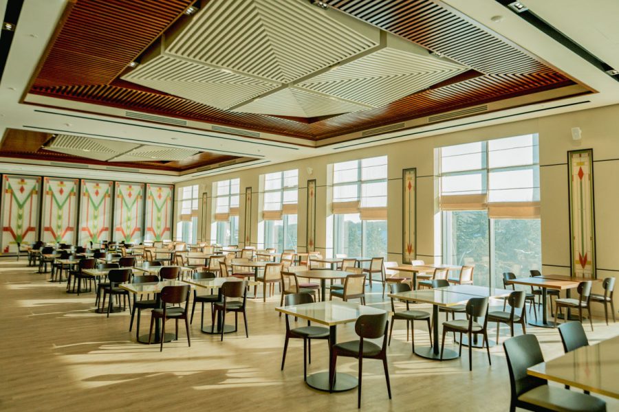 Ресторан Бон Аппетит в санатории Источник в городе Железноводске - фотография