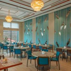 Ресторан Бон Аппетит в санатории Источник в городе Железноводске - фотография