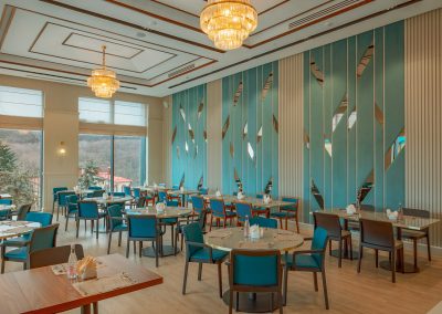 Ресторан Бон Аппетит в санатории Источник в городе Железноводске - фотография