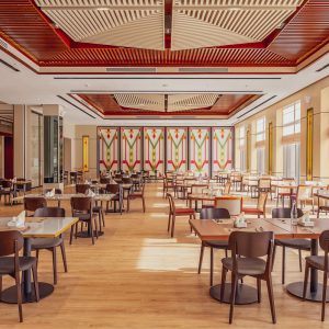 Ресторан Бон Аппетит в санатории Источник в городе Железноводске - фотография