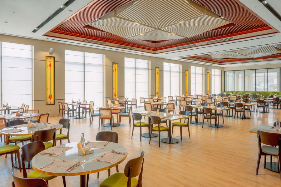 Ресторан Бон Аппетит в санатории Источник в городе Железноводске - фотография