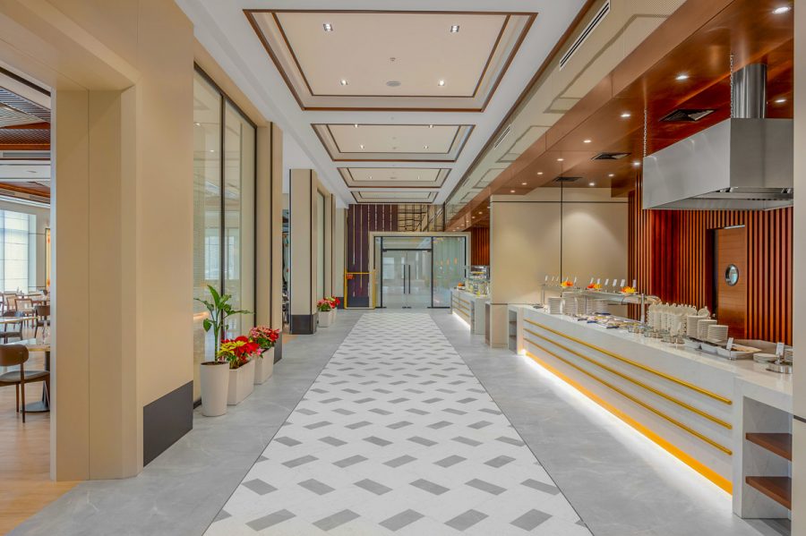 Ресторан Бон Аппетит в санатории Источник в городе Железноводске - фотография