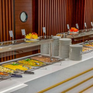 Ресторан Бон Аппетит в санатории Источник в городе Железноводске - фотография