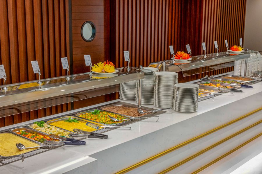 Ресторан Бон Аппетит в санатории Источник в городе Железноводске - фотография