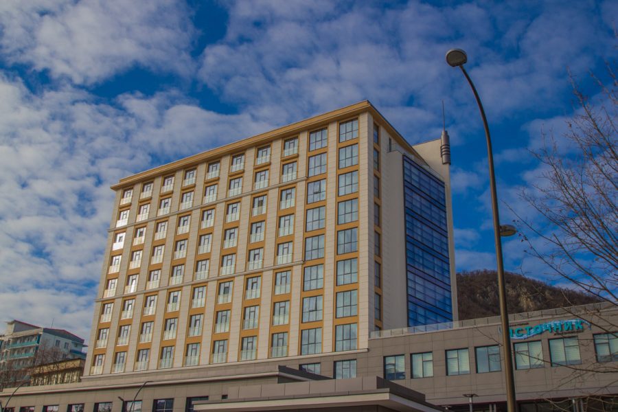 Корпуса в санатории Источник в городе Железноводске - фотография