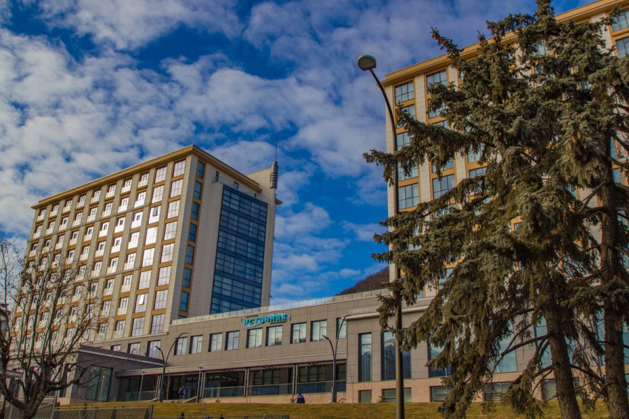 Корпуса в санатории Источник в городе Железноводске - фотография