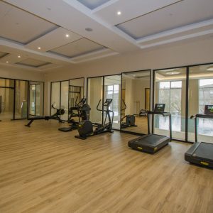 Тренажерный зал в санатории Источник в городе Железноводске - фотография