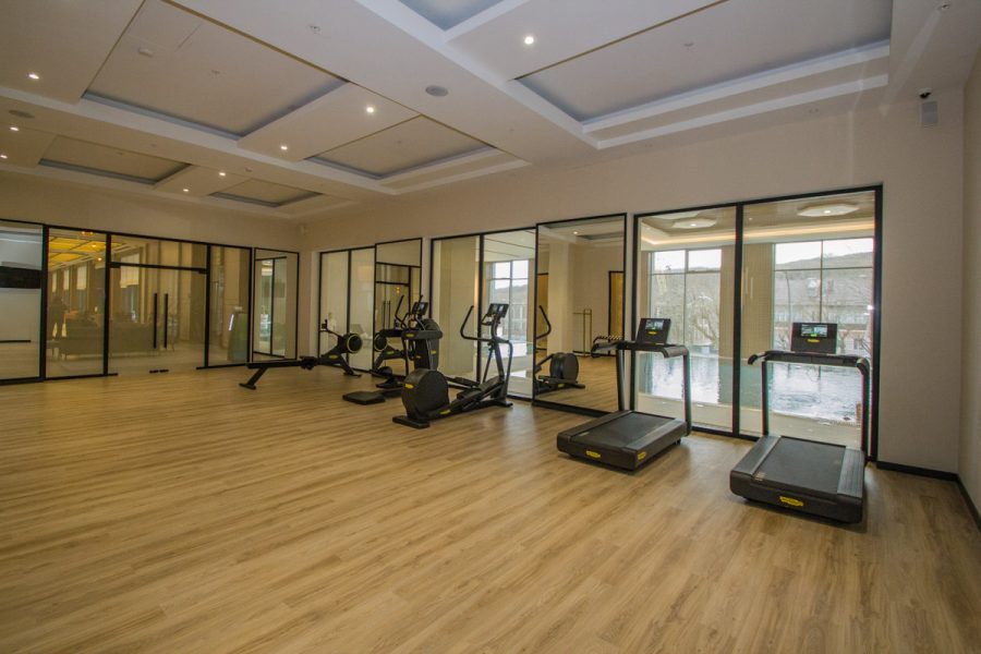 Тренажерный зал в санатории Источник в городе Железноводске - фотография