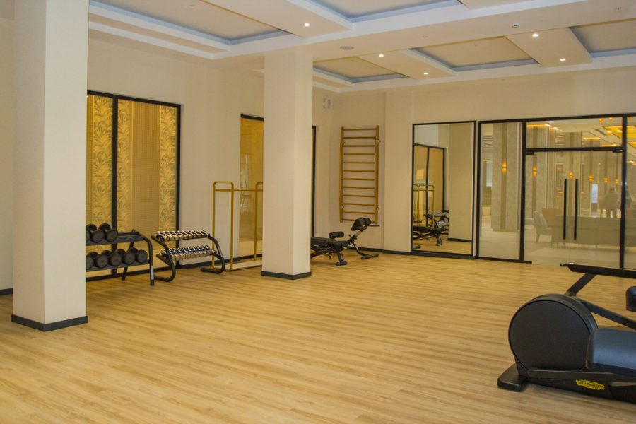 Тренажерный зал в санатории Источник в городе Железноводске - фотография