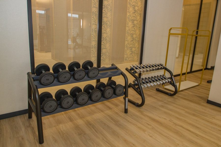 Тренажерный зал в санатории Источник в городе Железноводске - фотография