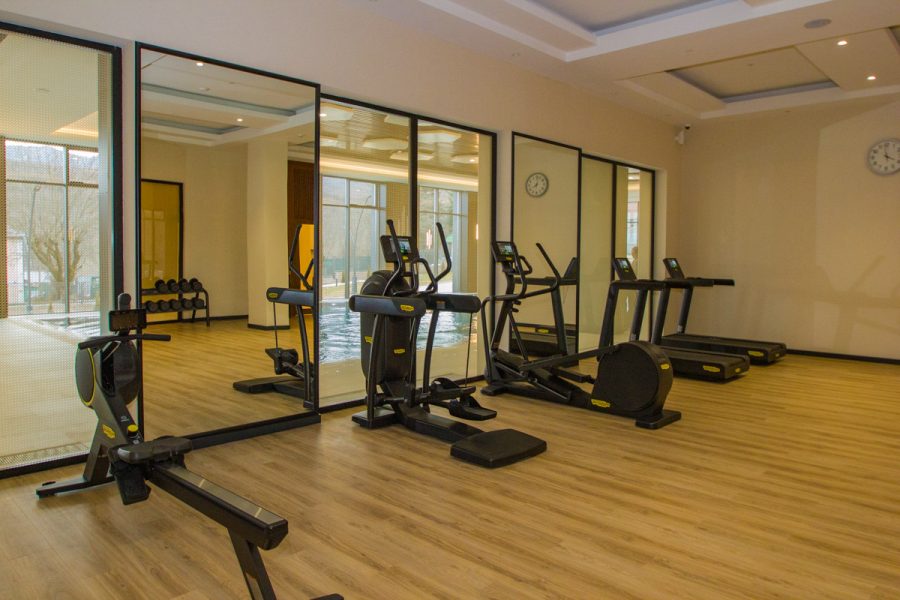 Тренажерный зал в санатории Источник в городе Железноводске - фотография