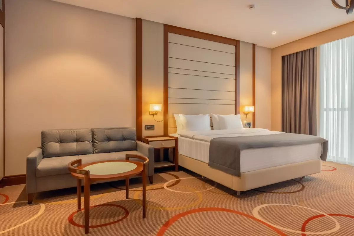 Номер Люкс семейный в санатории Источник в городе Железноводске - фотография