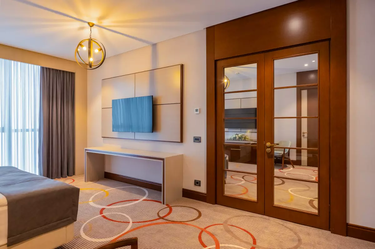 Номер Люкс семейный в санатории Источник в городе Железноводске - фотография