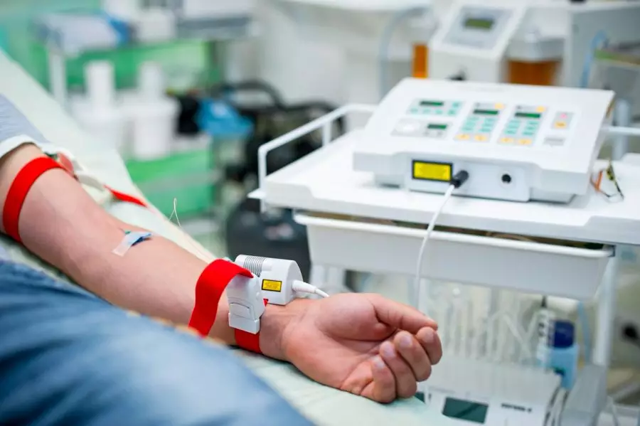 ВЛОК (аппарат Мустанг УроГин) в санатории - фотография